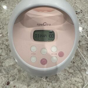 Spectra Pink and White Breast Pump